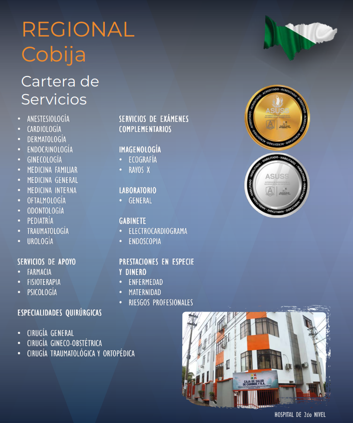 cartera de servicios cobija