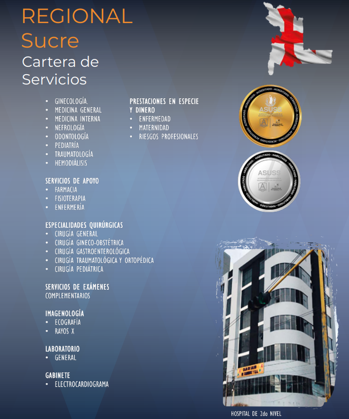 cartera de servicios Sucre